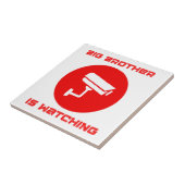 ビッグブラザーは1984年にIngsocを見ている タイル (側面)