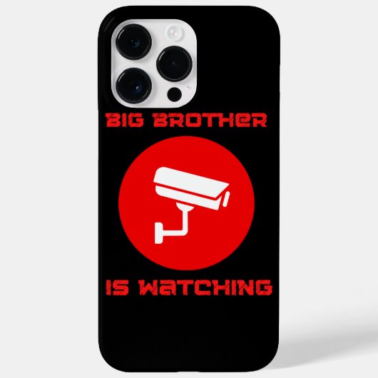 ビッグブラザーは1984年にIngsocを見ている Case-Mate iPhoneケース (裏面)