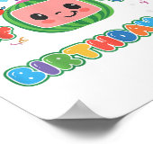 ビッグブラザーオブザ誕生日ガールメロンファミリーマッチ ポスター (角)