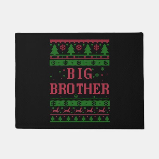 ビッグブラザークリスマス ドアマット (正面)