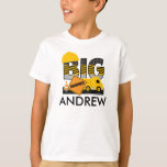 ビッグブラザーシャツ | 建築 | 兄弟姉妹シャツ Tシャツ<br><div class="desc">このティーは大きな兄になる小さな男に最適だ。若い兄弟姉妹の建築をテーマにした誕生日パーティーに写真の撮影や衣服で使用。</div>