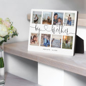 ビッグブラザースクリプト兄弟ギフトフォトコラージュ フォトプラーク