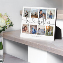 ビッグブラザースクリプト兄弟ギフトフォトコラージュ