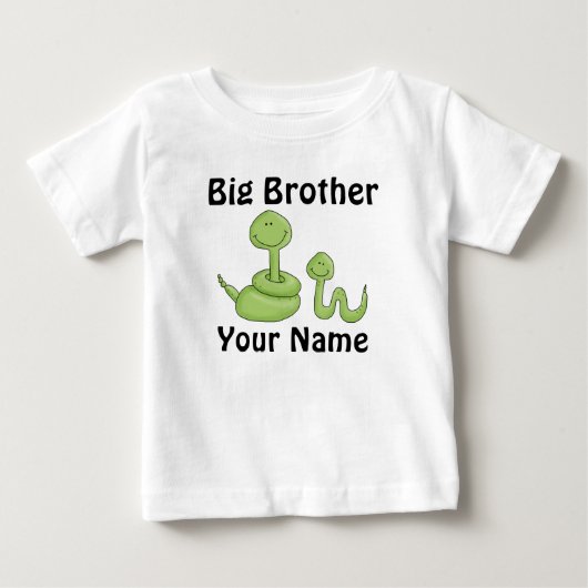 ビッグブラザースネーク ベビーTシャツ (正面)