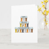 ビッグブラザーハッピーバースデー猫 カード (黄色い花)