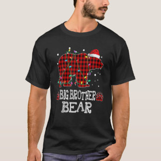 ビッグブラザーベアーレッドバッファロープレイドビッグブラザービー Tシャツ