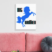 ビッグブラザーホース育成 キャンバスプリント (インサイチュ (リビング))