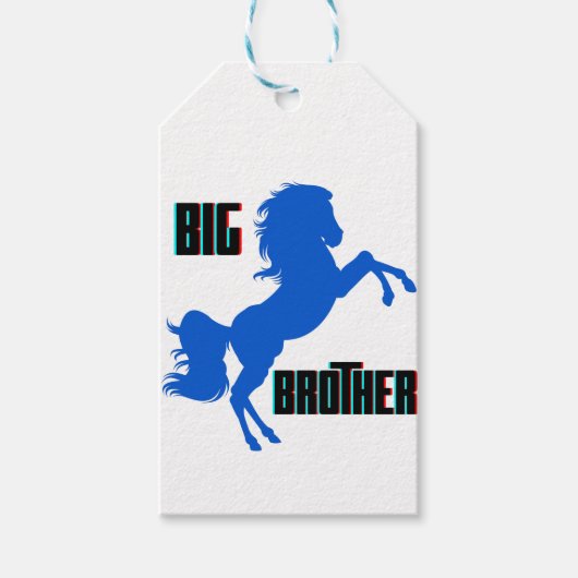 ビッグブラザーホース育成 ギフトタグ (正面)