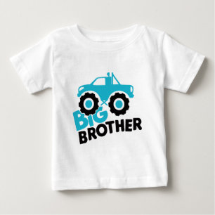 ビッグブラザーモンスタートラック ベビーTシャツ