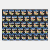 ビッグブラザーリトルブラザー – 野球選手 ラッピングペーパーシート (正面)
