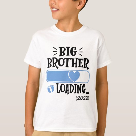 ビッグブラザーローディング、妊娠告知 Tシャツ (正面)