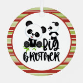 ビッグブラザー付き小さくて可愛いパンドラ引用文 メタルオーナメント (裏面)