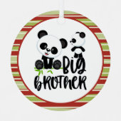 ビッグブラザー付き小さくて可愛いパンドラ引用文 メタルオーナメント (正面)