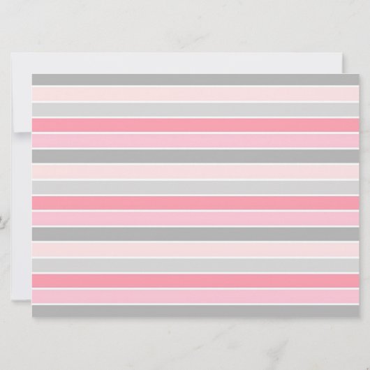 ビッグブラザー兄弟姉妹ベビーガール誕生のお知らせ 招待状 (裏面)