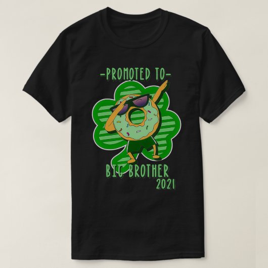 ビッグブラザー2021年St patricks day・アイルランドに昇進 Tシャツ (デザイン正面)