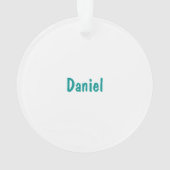 ビッグブラザー2025レトロなゲーマーボーブルをレベリング オーナメント (裏面)