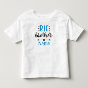 ビッグブラザー パーソナライズ ネーム キュート トドラーTシャツ