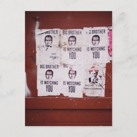 ビッグブラザー ポストカード (正面)