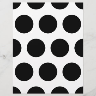 ビッグブラック水玉模様フライヤー チラシ