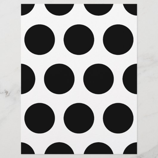 ビッグブラック水玉模様フライヤー チラシ (正面)