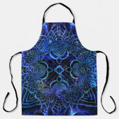 ビッグブルーの電気銀河幾何学 エプロン (正面)