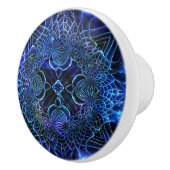 ビッグブルーの電気銀河幾何学 セラミックノブ (右)
