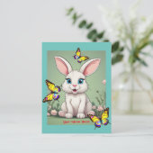 ビッグブルーアイズバニーラビット シーズンポストカード (スタンド正面)