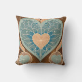 ビッグブルーハート | クッション (正面)