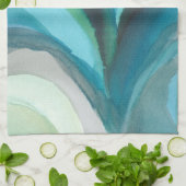 ビッグブルーリーフI キッチンタオル (折り畳み)