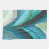 ビッグブルーリーフI キッチンタオル (横)