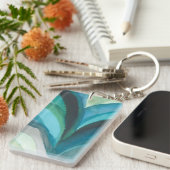 ビッグブルーリーフI キーホルダー (正面右)