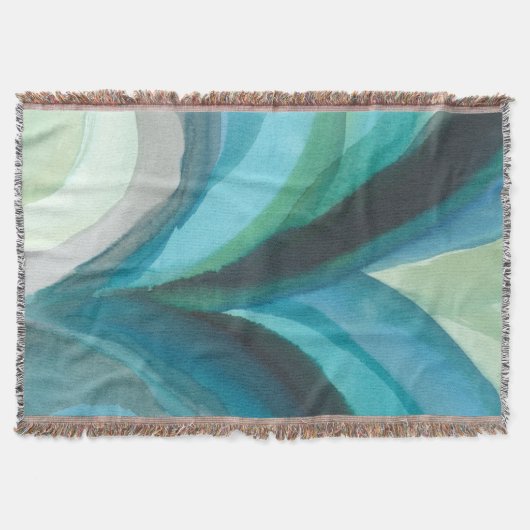 ビッグブルーリーフI スローブランケット (正面)