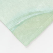 ビッグブルーリーフI フリースブランケット (角)