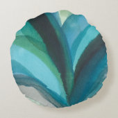 ビッグブルーリーフI ラウンドクッション (裏面)