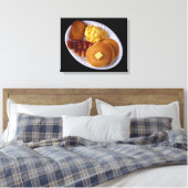 ビッグブレックファースト キャンバスプリント (インサイチュ (寝室))