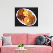 ビッグブレックファースト キャンバスプリント (インサイチュ (リビング))