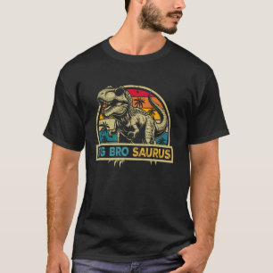 ビッグブロサウルスTレックス恐竜ビッグブロサウルスファミリー Tシャツ