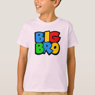 ビッグブロブラザーレトロゲーマーゲーミングインスパイアデザイン Tシャツ