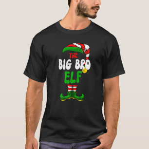 ビッグブロ小妖精や小人パジャマママッチンググループクリスマスホリダ Tシャツ