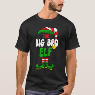 ビッグブロ小妖精や小人パジャマママッチンググループクリスマスホリダ Tシャツ