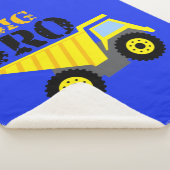 ビッグブロ建築イエローダンプトラック シェルパブランケット (3/4)