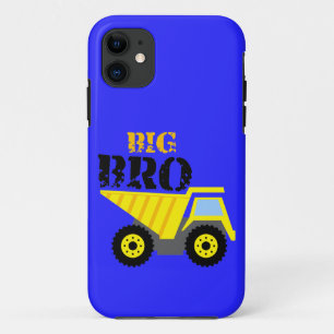ビッグブロ建築イエローダンプトラック iPhone 11 ケース