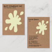 ビッグブロ – 段ボール 名刺 (正面/裏面)