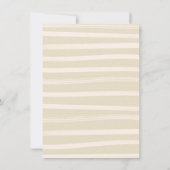 ビッグブーケ結婚のドレスブライダルシャワー 招待状 (裏面)