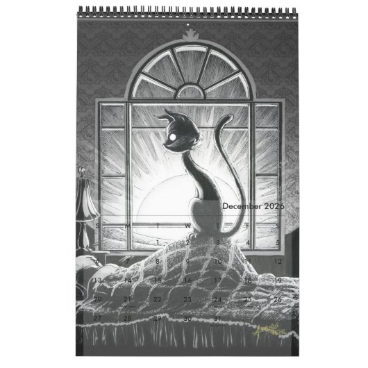 ビッグブー子猫年カレンダー カレンダー (12月 2026)