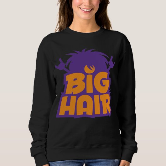 ビッグヘアバンドロゴ スウェットシャツ (正面)