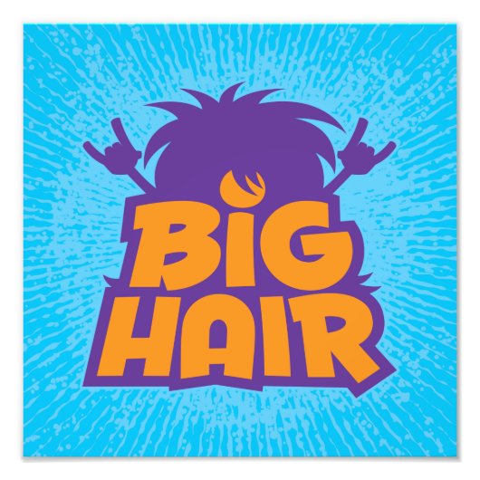 ビッグヘアバンドロゴ フォトプリント            (正面)