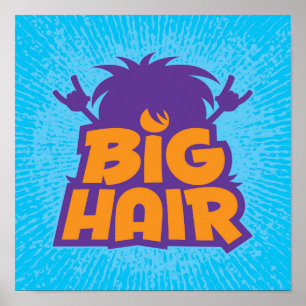 ビッグヘアバンドロゴ ポスター