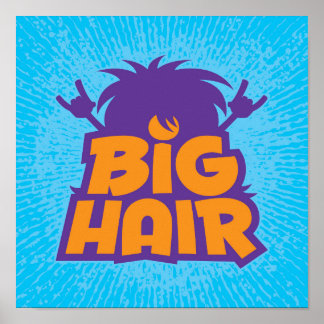 ビッグヘアバンドロゴ ポスター