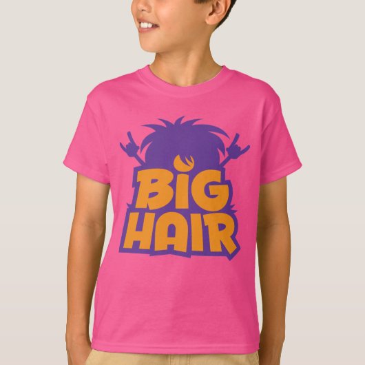 ビッグヘアバンドロゴ Tシャツ (正面)